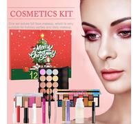 Tktouci Makeup Countdown Calendar - 12 Days Calendar Advent for Women | Cosmetic Set for Ladies Mothers Sisters Wives Girls Makeup Lovers Collectors Holiday Party Evening Event