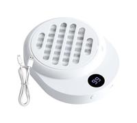 Tktouci Nail Fan Dust Collector,Rechargeable Collector | Powerful Cordless Dust Suction Machine with Reusable Filter - for Acrylic Gel Nail Polish Pedicure Salon Home