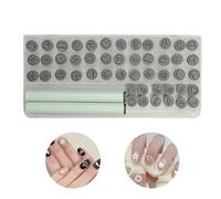 Tktouci Nail Stamp Art Pen - Different Patterns Stamper Pens Tool - Art Design Tools Versatile Lightweight for Party Dating Wedding Salon