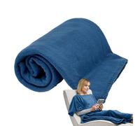 Tktouci Plane Travel Blanket - Airplane Travel Blanket with Storage Bag - Reusable Machine Washable Bedding Rug for Women, Teens, Adults, Men, Sports Enthusiasts