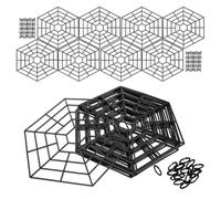 Tktouci Pond Net | Floating Fish Net for Protection - Sturdy Protector Hexagonal Netting for Cats Herons Protection Adults Seabirds Safety Racoons