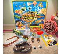 Tktouci Prank Kit | Jokes Games Box | Pranks Pack And Joke Toys | Practical Jokes Games | Funny Prank Toys Game | Included Whoopee Cushion, Fake Poo, Fake Roaches | Cool Stuff Scary Prop Set