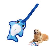 Tktouci Squeaky Interactive Dog Toys | Interactive Tug Training to Keep Them Busy | Squeaky Tug of War Puppy Chewers for Teeth Cleaning Stimulation Entertainment Enrichment Training Boredom Relief