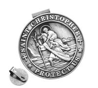 Tktouci Sun Visor Clips for Car,Automotive Interior Decoration - Zinc Visor Clip for Couple | for Automotive Trailer RV Truck Sedan Pickup Father Boyfriend Grandfather Uncle Neighbor Couple