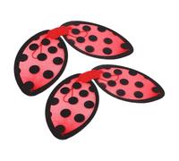 Tktouci Toddler Ladybug Wings | Folding Wings,Breathable Ladybug Cosplay for Women | for Boy Girl Christmas Party Stage Performance Photo Props Masquerade Youth