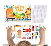 Tktouci Toddler Learning Activities,Interactive Early Educational Workbook - Toddler Learning Educational Toys | for Children Boys Girls Birthday Christmas Home Traveling Schools Kindergarten