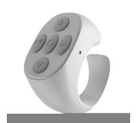 Tktouci Wireless Scrolling Ring - Camera Shutter Remote | Scroller Page Turner Clicker, Scrolling Ring Allowing Easy Control for Taking Pictures, Reading E-Book, Watching Short Videos