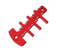 Tktouci Woodworking Saw Height Gauge, Saw Height Depth Measuring Tools, Compact Woodworker Measuring Ruler Home Measurement Tool for Processing Projects