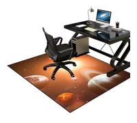 Tkuhknag 150 x 180 cm Gaming Chair Mat for carpet floors Chair Mat Office Chair Mat for Hard Floor Non Slip Desk Chair Mat Multi-Purpose Hard Floor Protector for Home and Office Anti-scratch