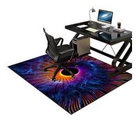 Tkuhknag 180 x 200 cm Gaming Chair Mat for carpet floors Chair Mat Office Chair Mat for Hard Floor Non Slip Desk Chair Mat Multi-Purpose Hard Floor Protector for Home and Office Anti-scratch