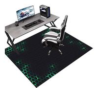 Tkuhknag 180 x 230 cm Office Chair Mat Hardwood Floors | Multi-Purpose Protector Chair Carpet | Gaming Floor Mats Suitable For Medium Pile Carpet Floors And Wooden Floors Carpeted and Hardwood Floor