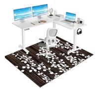 Tkuhknag Chair Mat Office Chair Mat for Hard Floor, Desk Chair Mat, Gaming Chair Mat for carpet floors Non Slip, Multi-Purpose Hard Floor Protector for Home and Office Anti-scratch 180 x 230 cm
