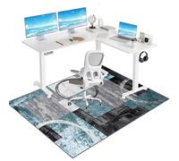 Tkuhknag Desk Chair Mat for Carpeted floors, Office Chair Mat for Hardwood Floor Gaming Chair Mat, Low/Medium Pile Carpet Protector Chair Mat, Chair Mat for Wooden Floors 200 x 230 cm