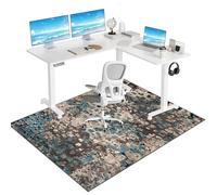 Tkuhknag Desk Chair Mat for Carpeted floors, Office Chair Mat for Hardwood Floor Gaming Chair Mat, Low/Medium Pile Carpet Protector Chair Mat, Chair Mat for Wooden Floors 180 x 230 cm
