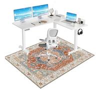Tkuhknag Desk Chair Mat for Carpeted floors, Office Chair Mat for Hardwood Floor Gaming Chair Mat, Low/Medium Pile Carpet Protector Chair Mat, Chair Mat for Wooden Floors 180 x 230 cm