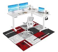 Tkuhknag Desk Chair Mat for Carpeted floors, Office Chair Mat for Hardwood Floor Gaming Chair Mat, Low/Medium Pile Carpet Protector Chair Mat, Chair Mat for Wooden Floors 180 x 230 cm