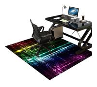 Tkuhknag Office Chair Mat for Carpet Floor Carpet Protector Chair Mat Gaming Chair Mat for Desks 60 x 70 cm Carpet Chair Mats Non-slip Protects Floors for Low and No Pile Carpeted Floors