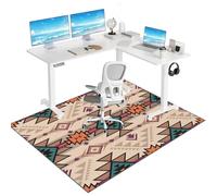 Tkuhknag Office Chair Mat for Hard Floors and Tile Floor, Non Slip Gaming Chair Mat, Desk Chair Mat for Carpeted Floors, Hardwood Floor Protector Mat, Carpet Chair Mats for Home Office 200 x 230 cm