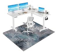 Tkuhknag Office Chair Mat for Hard Floors and Tile Floor, Non Slip Gaming Chair Mat, Desk Chair Mat for Carpeted Floors, Hardwood Floor Protector Mat, Carpet Chair Mats for Home Office 200 x 230 cm