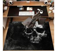 Tkuhknag Office Chair Mat Hardwood Floors | 60 x 90 cm Multi-Purpose Protector Chair Carpet | Gaming Floor Mats Suitable For Carpet Floors And Wooden Floors Carpeted and Hardwood Floor