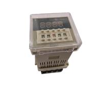 TKUONE 1PC Digital display time relay DC24V DH48S DH48S-1Z delay timery 0.01S-99H99M 8PIN with base