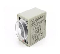 TKUONE 1pc Time relay AH3-NC_24V On-Delay Timer Time Relay Switch 8Pin