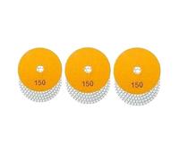 TKUONE 3/4/5/6/7Inch Diamond Polishing Pads Dry/Wet Buff Disc Abrasive for Drill Sanding Granite Marble Quartz Tile Glass Grinding Tool