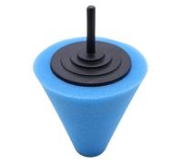 TKUONE Polishing Sponge Car Polishing Pads Electric Drill Polisher Buffer Pad Cone Car Hub Sponge Pad for Headlight