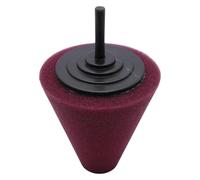 TKUONE Polishing Sponge Car Polishing Pads Electric Drill Polisher Buffer Pad Cone Car Hub Sponge Pad for Headlight