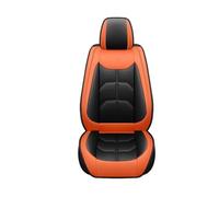 Tkxvcejv Car Seat Cover Protector For Fiesta For Fusion For Mondeo For Taurus For Mustang For Territory For Kuga For Expedition Car Seat Cover(G Black Orange 5 Seat)
