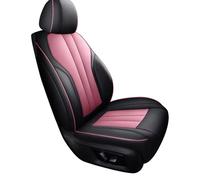 Tkxvcejv Car Seat Cover Protector For Jeep For Wrangler For Patriot For Compass For Grand For Cherokee Wk2 Leather Pu Auto Interior Car Seat Cover(N Full Set-Black Pink)