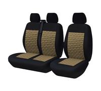 Tkxvcejv Car Seat Protector For Citroen For Jumpy 2+1 Van Truck Seat Covers Universal Transporter/Van(Type A)