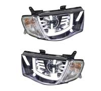 Tkxvcejv Headlight Assembly For Mitsubish L200 For TRITON 2005-2014 Headlight Headlamp W/halogen Side Light Turn Signal Light Corner Lamp DRL(B)