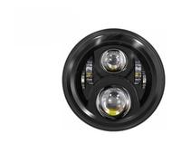 Tkxvcejv Headlight Assembly For Suzuki For Jimmy For Samurai Car Headlights Led 7 Inch Headlight Off Road 60W Work Light 12V 24V(1 X Black Light S)