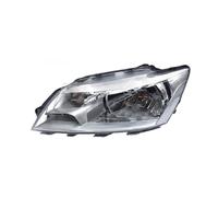 Tkxvcejv Headlight Assembly For VW For Santana 2013-2015 Halogen Headlight Assembly OEM Style Front Headlamp(White left)