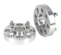 Tkxvcejv Hubcentric Wheel Adapters 2Pieces For VW For Jetta For Gower For Sandanap For Sang For Silkworm 200 M12x1.5 PCD 4x100 CB 57.1mm Thick 20-50mm Wheel Spacer Adapter 4lug(2x 35mm)
