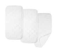 TL Care Ultra Soft Quilted Waterproof Changing Table Pad Liners, 11.5" x 23" 3Count