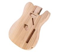 TL-T02 Unfinished Electric Guitar Body Sycamore Wood Blank Guitar Barrel for Tele Style Electric Guitars DIY Parts