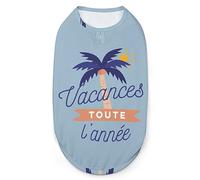 Tlacances Toute Lannee Pets Shirt Vest Cute Dog Tank Top Soft Sleeveless T-Shirt for Puppy Kitty Cats 2XL