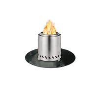 Tlarsun 19'' Round Fire Pit Mat for Solo Stove, Fireproof Under Grill Mat, Reusable Waterproof BBQ Pad for Grass Deck Patio, Outdoor Oil-Proof Under BBQ Grill Mat