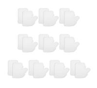 Tlarsun 20PCS Microfiber Dusting Gloves Multi-purpose Washable Dusting Gloves Reusable Dishwashing Non Woven Fabric Gloves Wet Dry Kitchen Mitt for Window Furniture Household Cleaning