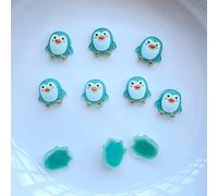 Tlarsun 50PCS Realistic Penguin Resin Mini Figurines for DIY Crafts and Decorations