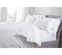 'TLC 5 Star Hotel Concept' 500TC Cotton Sateen Duvet Cover The Linen Consultancy White Super King