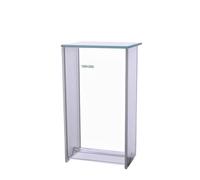 TLC Developing Tank - Vertical Double Glass Laboratory Solvent Staining Chamber Dimension(L*H) 100 * 200mm