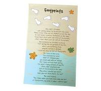 TLC Heavenly Gifts Footprints Tea Towel