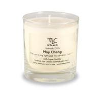 TLC Heavenly Gifts May Chang Glass Candle - Large