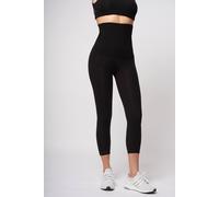 TLC Sport Women's Extra Strong Compression Cropped Leggings with High Tummy Control in Black | Size: 18 TLC Sport Black 18