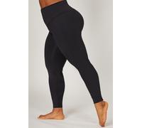 TLC Sport Women's Extra Strong Compression Curve Leggings with Tummy Control in Black | Size: 10 TLC Sport Black 10