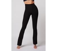TLC Sport Women's Extra Strong Compression Slim Fit Bootcut with Standard Tummy Control in Black | Size: 16S TLC Sport Black 16S