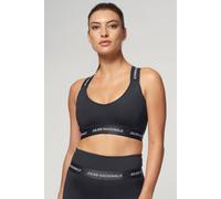 TLC Sport Women's St Tropez Cross Back Bra in Mid Grey | Size: Medium TLC Sport Mid Grey M